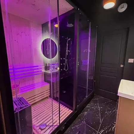 Jacuzzi Prive, Sauna & Design Chic Apartment Reims