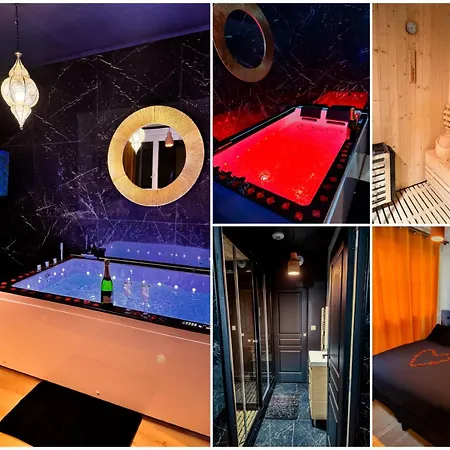 Jacuzzi Prive, Sauna & Design Chic Appartement *